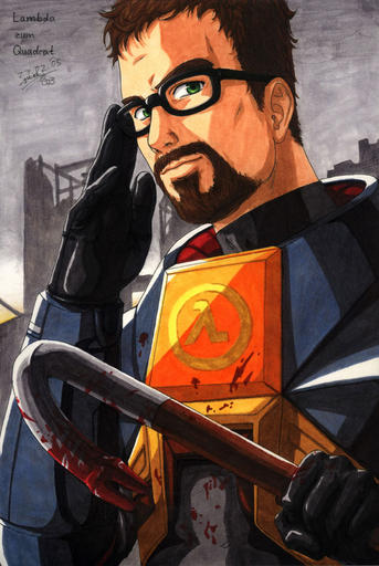 Half-Life - Большая подборка фан-арта для истинных ценителей полураспада Half-Life - Большая подборка фан-арта для истинных ценителей полураспада